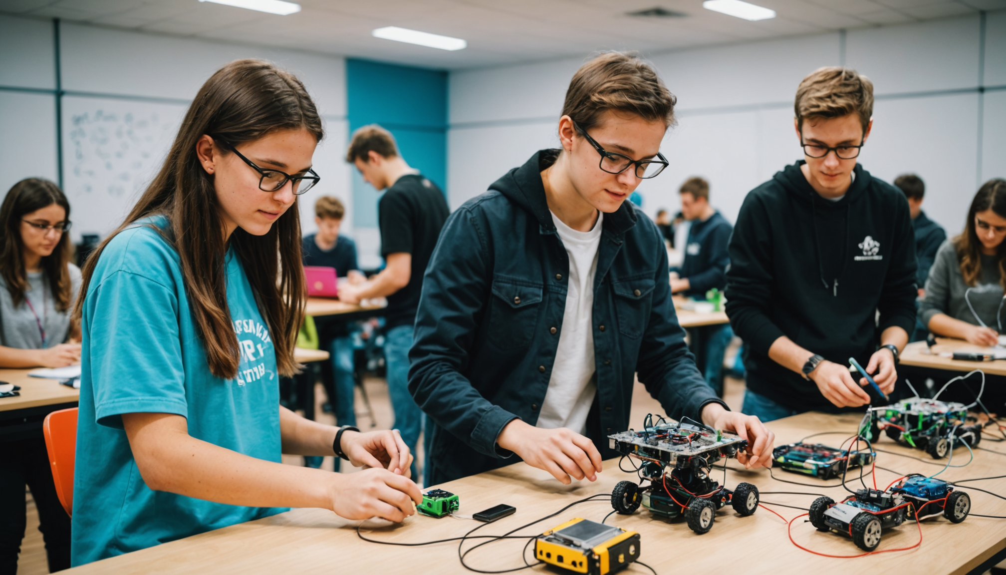 Fête de la Science à Beaumont : 229 collégiens plongent dans l’univers de l’IA et des expériences captivantes