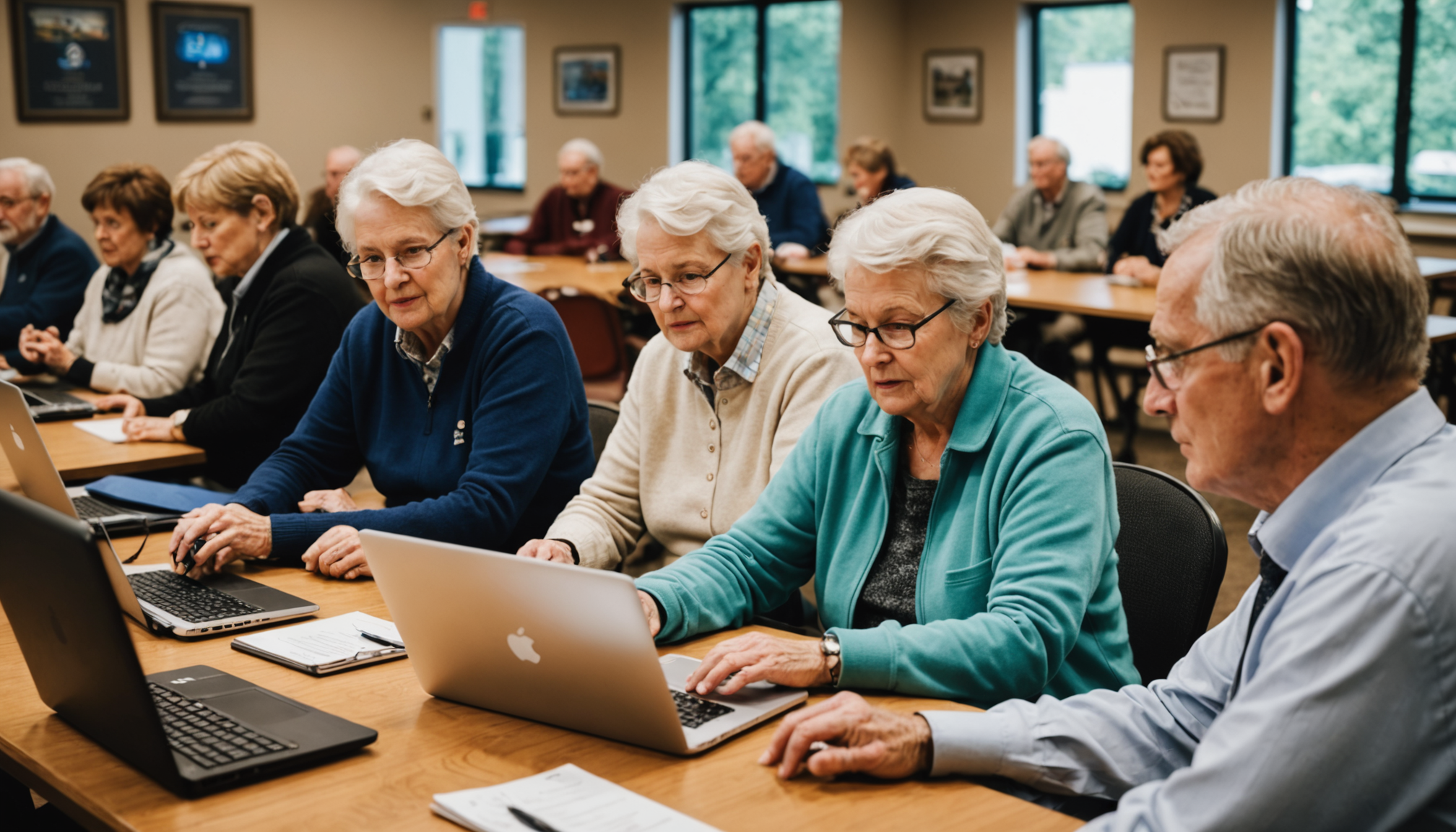À la résidence Aragon de Saint Rémy : Initiation des séniors aux enjeux cruciaux de la cybersécurité