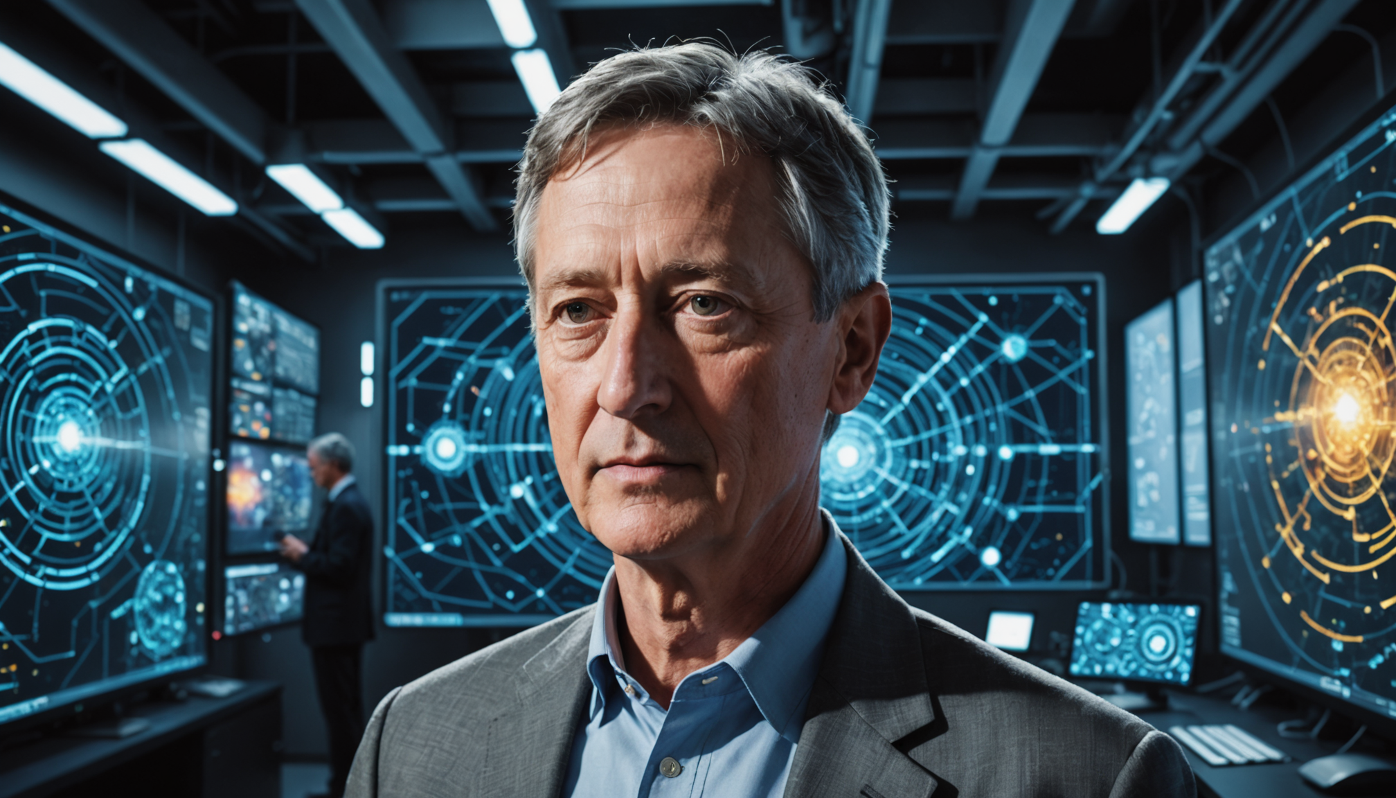 Geoffrey Hinton, pionnier de l’IA, alerte : l’intelligence artificielle pourrait devenir bien plus qu’un simple outil, un véritable héritier de l’humanité !
